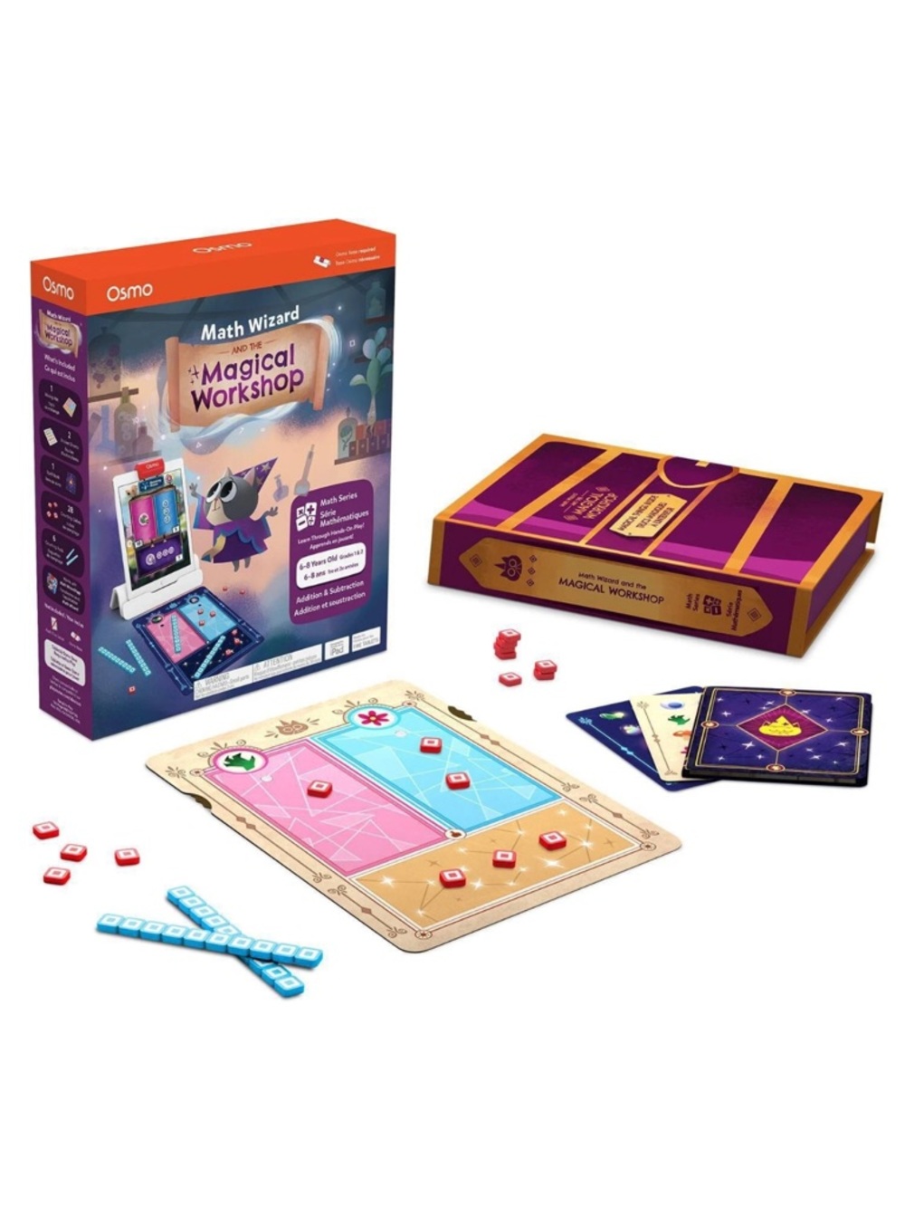 Osmo Math Wizard and the Magical Workshop for iPad & Fire Tablet Ages 6-8 SEALED